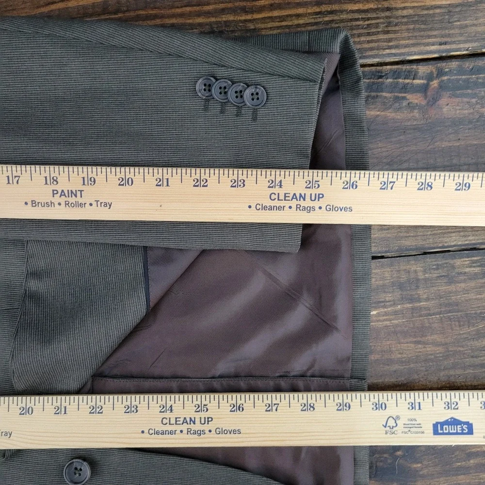 Banana Republic Men's Sport Coat Blazer Two Button Brown Poly‎ Blend 38R